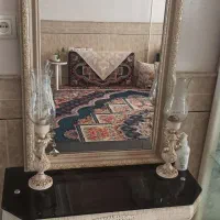 ویترین و اینه شمعدون|بوفه، ویترین، کنسول|کاشان, راوند|دیوار