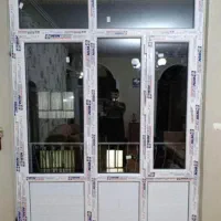 تولید درب و پنجره دوجداره یو پی وی سی + تور کشویی