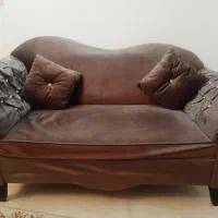 مبل هفت نفره شزلون و بوفه|مبلمان خانگی و میز عسلی|مهدی شهر, |دیوار