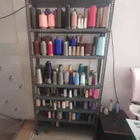 سه قلاب. میاندوز. قفسه نخ با نخ صندلی چرخشی|ماشین‌آلات صنعتی|اسلام‌شهر, شهرک قائمیه|دیوار