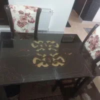 مبل ۷نفره همراه با میز ناهارخوری و ۴عدد صندلی