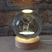 چراغ خوب گوی کریستال کادو روز دختر ارسال رایگان