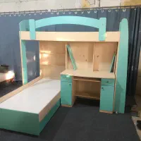 تخته دوطبقه و دونفره|تخت و سرویس خواب|تهران, اختیاریه|دیوار