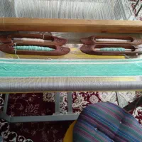 دستگاه کار باقی سنتی یا پارچه بافی دستی|لوازم خیاطی و بافتنی|کوهپایه, |دیوار