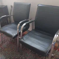 صندلی اداری طبی دو عدد در حد نو ۲ ماه استفاده شده|مبلمان اداری|لنگرود, |دیوار