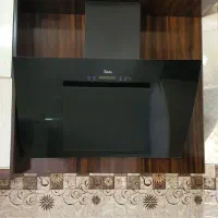 کابینت دست دوم ام دی اف با هود و سینک|کتابخانه، شلف، قفسه‌های دیواری|شاهین‌شهر, اقبال لاهوری|دیوار