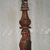 قلیان تنه چوبی
