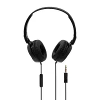 هدفون مشکی سیمی