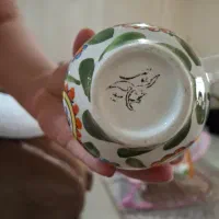 ست لیوان وسینی هنر دستی میبد|ظروف سرو و پذیرایی|تهران, مجیدیه|دیوار