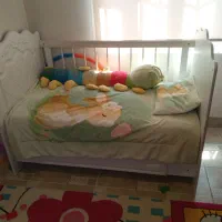 تخت و تشک فنری کودک (بچه )
