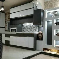 کابینت دو پله ام دی اف ساده هایگلاس کمد دیواری|مصالح و تجهیزات ساختمان|پاکدشت, پاکدشت (مامازند)|دیوار