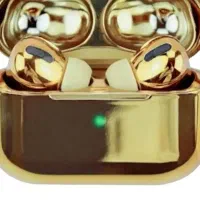 هدفون اپل طلای رنگ