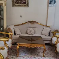 مبل ۷ نفره  و میز ناهار خوری ۸ نفره تمیز