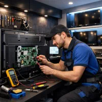 تعمیرات تخصصی تلویزیون و خدمات در محل با ضمانت