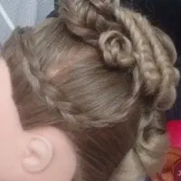 شنیون و بافت هلندی رایگان