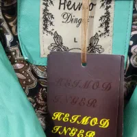 پالتو چرم رنگی