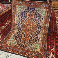 ذرع و نیم دستباف تبریز زمینه سرمه ای
