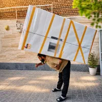 شرکت حمل ونقل اسبابکشی منزل درخشان بارکامیون6متری