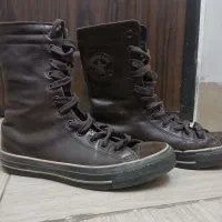 نیم بوت آل استار چرم اصل ویتنام زنانه سایز ۳۹ و۴۰