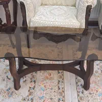 میزجلو مبلی چوب اصل