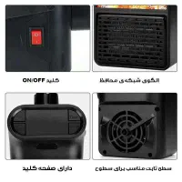 بخاری برقی و هیتر 1000 وات طرح شومینه/پرداخت درمحل|بخاری، هیتر، شومینه|کرج, کوی کارمندان شمالی|دیوار