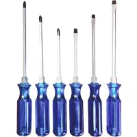 ست پیچ گوشتی6عددی ضربه وآچارخورحرفه ای یالینسو YL6