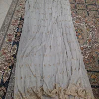 پرده حریر و پفکی