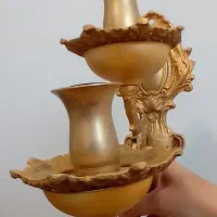 لوستر دیواری برنزی