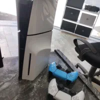 Ps5 slim یکسال کار دو دسته|کنسول، بازی ویدئویی و آنلاین|بجنورد, |دیوار