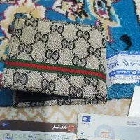 کیف همراه با کارت گواهینامه و سه عدد کارت بانکی
