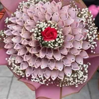 دسته گل ربانی جذاب هدیه برای عزیزترینتو|گل مصنوعی|گرگان, |دیوار