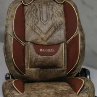 چرم کوبی رودری و داشبوردسمندو روکش صندلی مخمل دنا