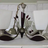 لوستر پنج شاخه سالم و تمییز