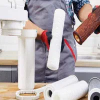 تعویض فیلتر رایگان دستگاه تصفیه آب 6 فیلتره