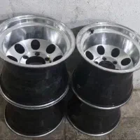 رینگ 10 اینچ سایز 15 آلمینیومی آفرودی آفست منفی|قطعات یدکی و لوازم جانبی|کرج, شهرک اوج|دیوار