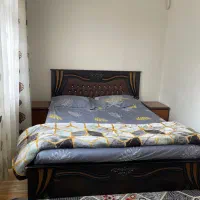 دوتا باهم تخت کامل با تشک دونفره