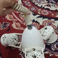 لوستر سه چراغ
