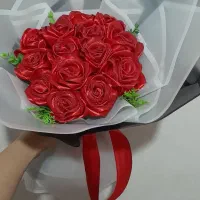 گل های روبانی|گل مصنوعی|بوکان, |دیوار