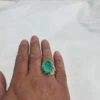 انگشتر نقره نگینش نمیدونم
