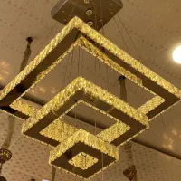 لوستر جدیدریموت دار تولیدی امیران|لوستر و چراغ آویز|مشهد, کاظم آباد پنجشنبه|دیوار