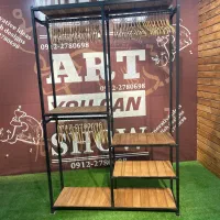 رگال بغل طبقه( چوب و فلز)|جاکفشی، کمد، دراور|ملارد, |دیوار