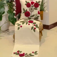 کوسن|پرده، رانر، رومیزی|اصفهان, نقش جهان|دیوار