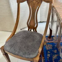 میز ناهار خوری شیک ۴ نفره چوبی با طراحی خاص|میز و صندلی غذاخوری|تنکابن, |دیوار