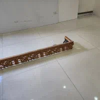 کتیبه طلایی چوب پرده عرض ۲۱۰