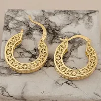 گوشواره حلقه ای طرح طلا|بدلیجات|تهران, زعفرانیه|دیوار