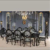 مدل لئو ایتالیایی ، پذیرایی ۹ نفره با میزها|مبلمان خانگی و میز عسلی|تهران, شمیراننو|دیوار