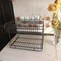 ابچکان زمینی کنارسینک|آب‌چکان و نظم‌دهنده ظروف|گرمدره, |دیوار