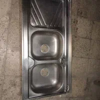 سینک دو لگن در حد