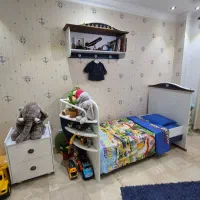 سرویس خواب کودک-نوجوان برند ساحل چوب|تخت و سرویس خواب|آمل, |دیوار