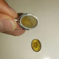 گردن آویز نقره قدیمی عقیق نگین الکساندریت آنتیک|جواهرات|تهران, توحید|دیوار